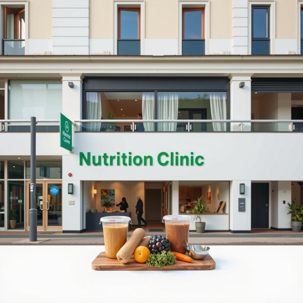 Cabinet NutriAura - extérieur du bâtiment moderne au cœur de Vienne