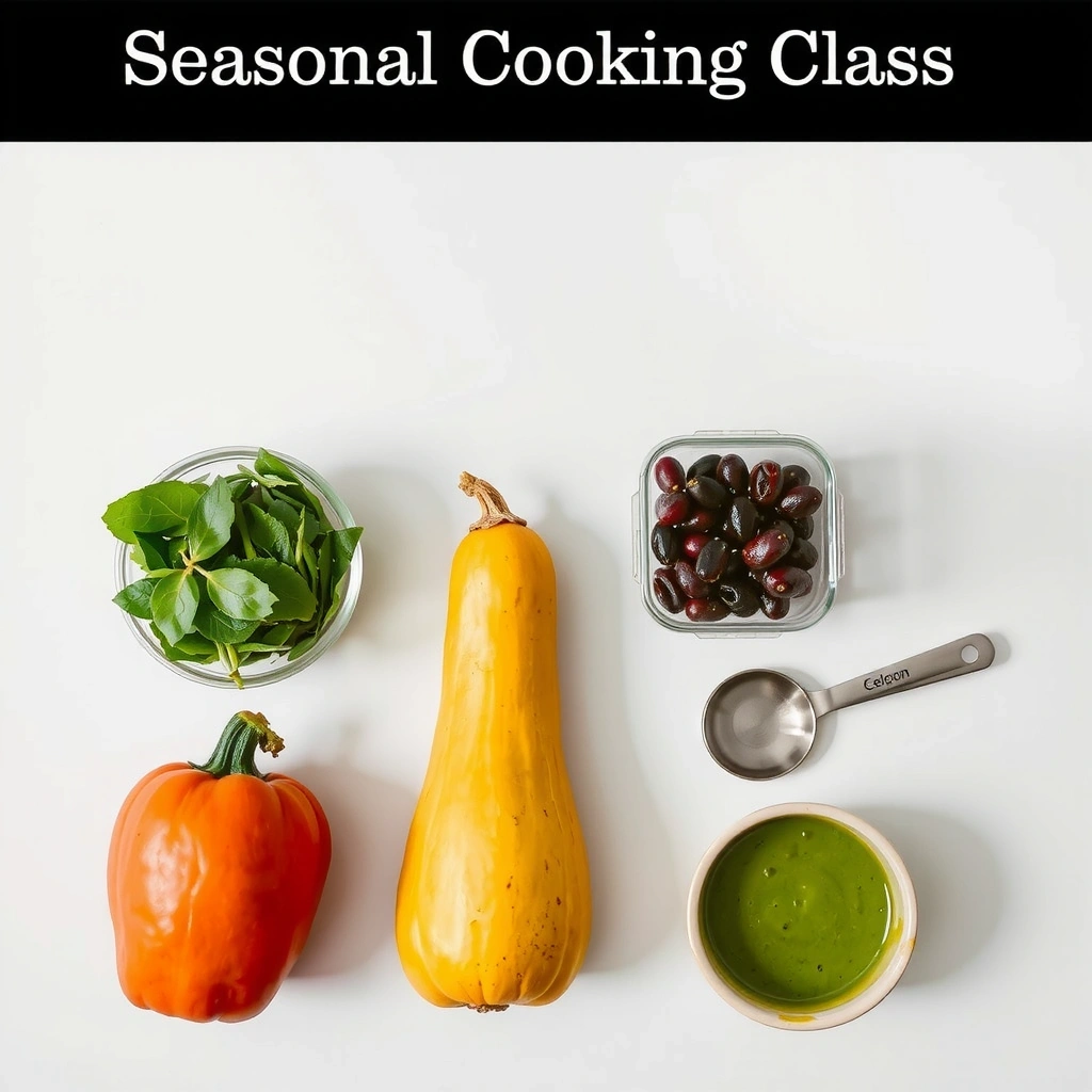 Cours cuisine saisonnière